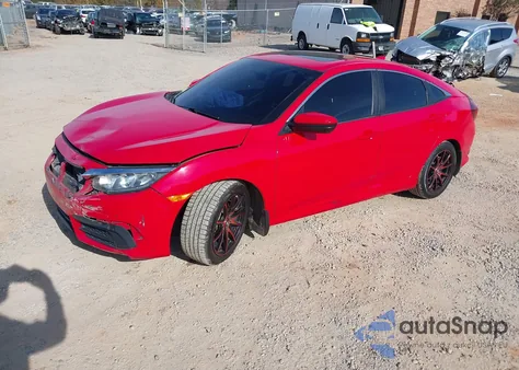 2017 Honda Civic Ex from USA, damaged, VIN 2HGFC2F73HH569824